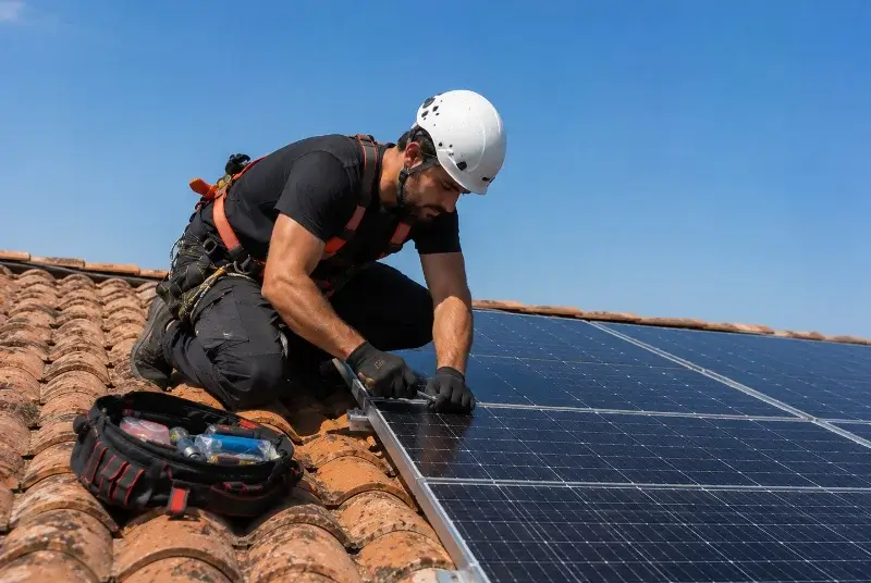 Maintenance et monitoring de panneaux solaires à Avon