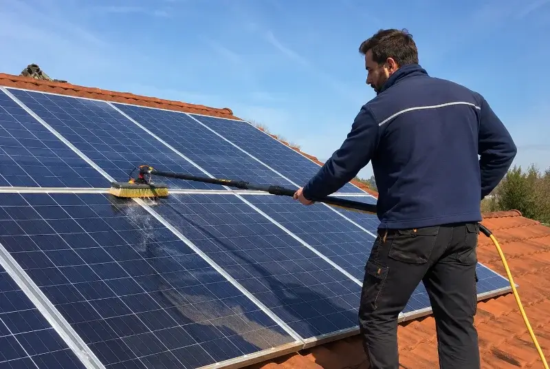 Nettoyage et entretien de panneaux solaires à Avon